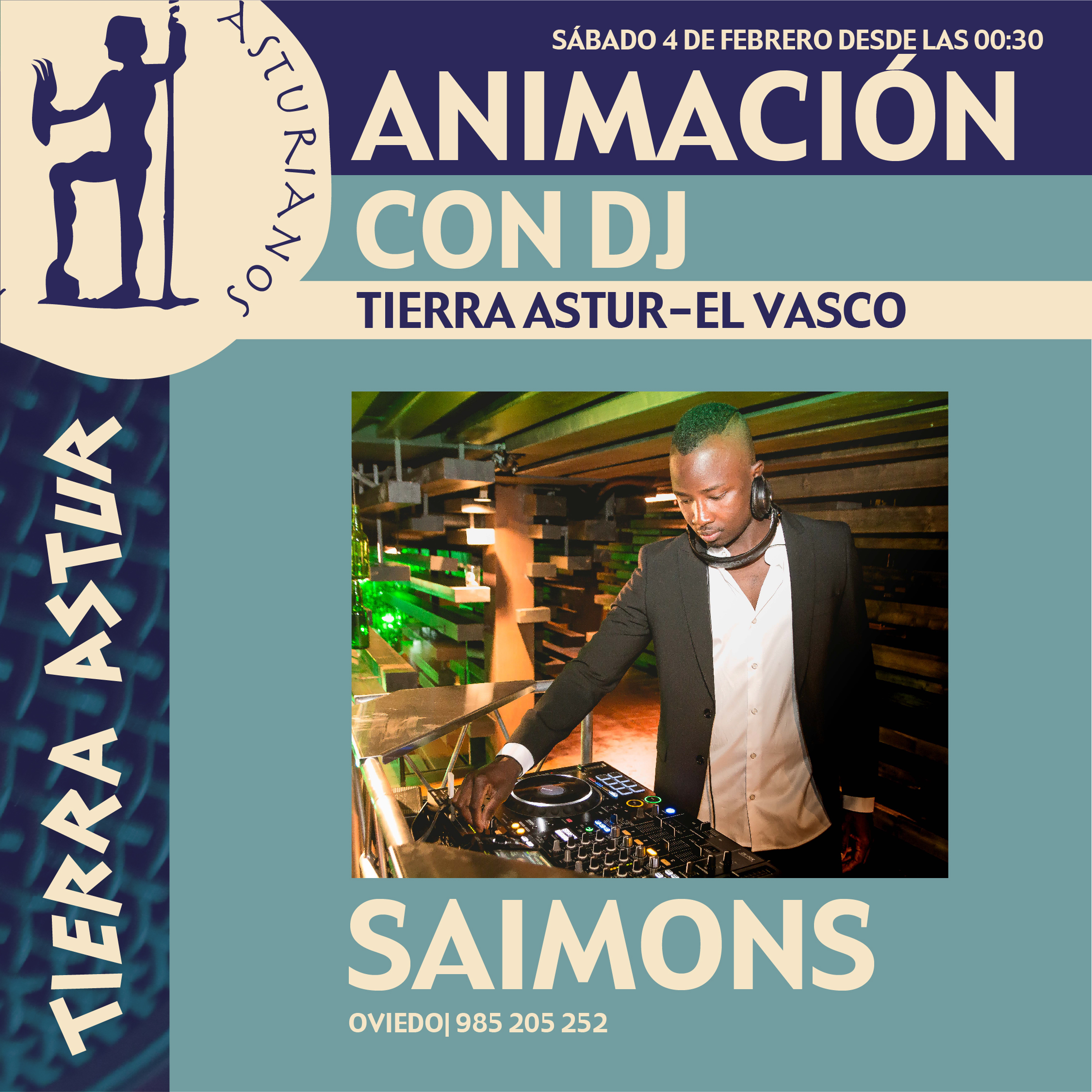 DJ en Tierra Astur El Vasco