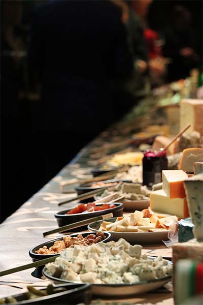 Quesos en el evento de Tierra Astur Asturias, el país de los 100 quesos