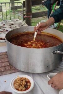 fabada que hemos proporcionado para la fiesta del asturcon